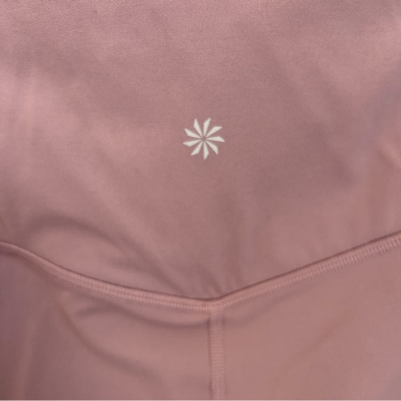 Athleta Women’s Ultra High Rise Elation 7/8 Tight in Mauve, Size Large Tall - Picture 5 of 9